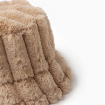 Panama winter minku, beige color, rr 56-58-5