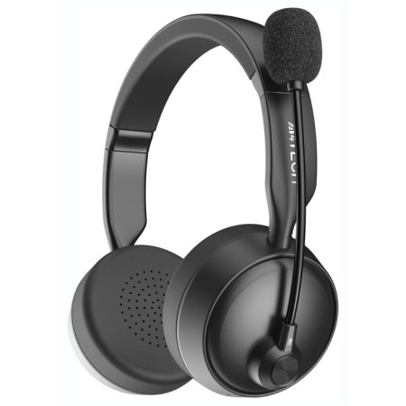 Headphones with A4Tech BH230 Microphone Black Monitor BT BEAR (BH230 Black)-2