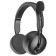 Headphones with A4Tech BH230 Microphone Black Monitor BT BEAR (BH230 Black)