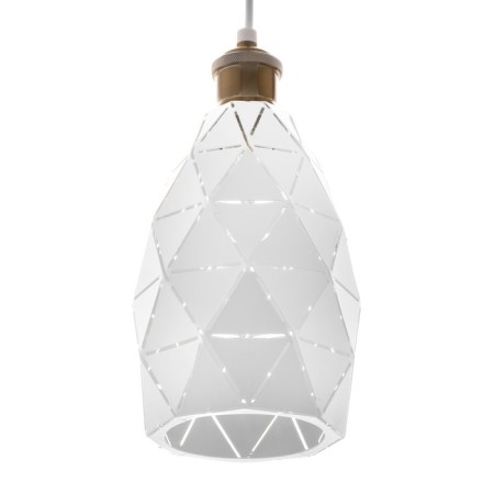 Suspension Bayerlux "perforation" E27 white 15x15x25-125cm-1