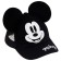 Baby cap with ears, with a grid, size 52-56, Mickey Mouse