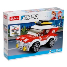Designer Racing machine Sluban city, 88 parts, 6+
