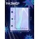 Eurica sheets for binder, holographic, 10 pcs 9*7 cm
