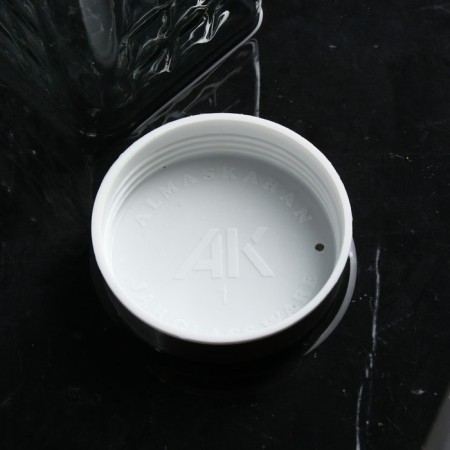Bank for bulk products "Shatrandi", glass, 1.6 l, Iran-3