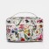 Cosmetic bag with lightning, white/multi -colored color