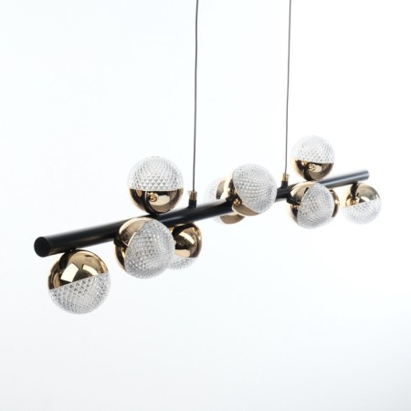 Lamp with DDD "Ricardo" 10XLED 40W black and gold 88x16x20-120 cm-9