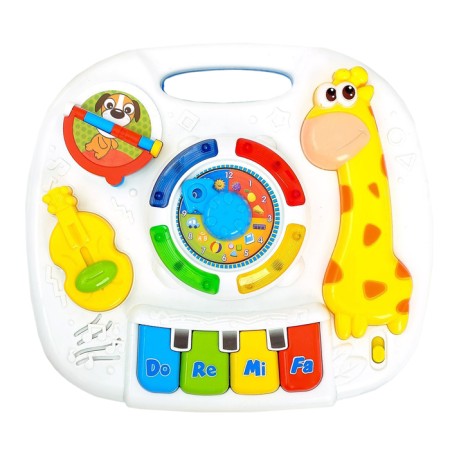 Children's musical table, sound effects, works from batteries-2