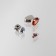 Rhinestones in assortment (nab 50pcs price for nab) plastic varies aircraft