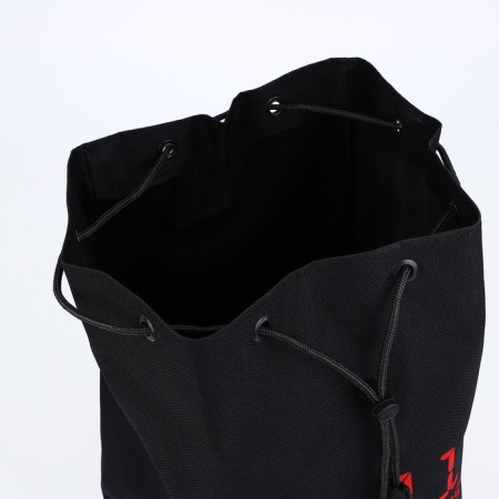 The backpack of the school Torba “everything will come true”, 45x20x25, the cord on the screed, red/black-5