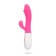 Vibrator - "wow" rabbit, clitoris stimulator and dots G, IP67, pink