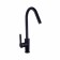 Fashun A54025-7 kitchen mixer, single-leaf, 35 mm cartridge, stainless steel, black