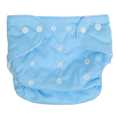 Reusable diaper, blue color-5
