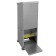 Bunker feeder for poultry at 8 kg, pedal, galvanized steel, alma basica