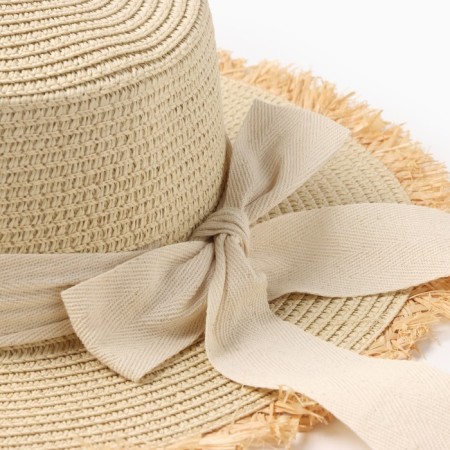 Women's hat minku, beige color, rr 58-2