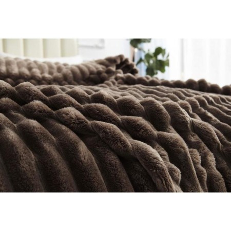 ORNELLA Cover, size 210x230 cm, coffee color-1