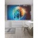 Photostes "Earth from Cosmos", Saten, size 145x180 cm, 2 pcs