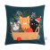 Czech on the pillow of Ethel "Kitty", 40*40 cm, 100 p/e, velor