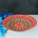 Largan Rishtan ceramics "Flowers", 41 cm, red