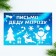 Gift New Year's set: notebook coloring, stencils, stickers and wax crayons "Grandfather Frost"