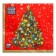New Year's napkins Paper Home Classic "New Year's spruce on red", 3 layers, 33x33 cm, 20 pcs
