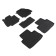 Rubber rugs with a high side for Toyota Rav 4, V, manual transmission, 2019-n.
