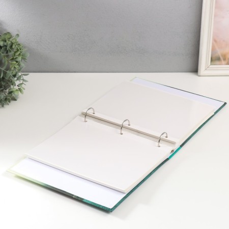 Photo album on 50 magnetic sheets 23x28 cm, on the rings "Castle"-2
