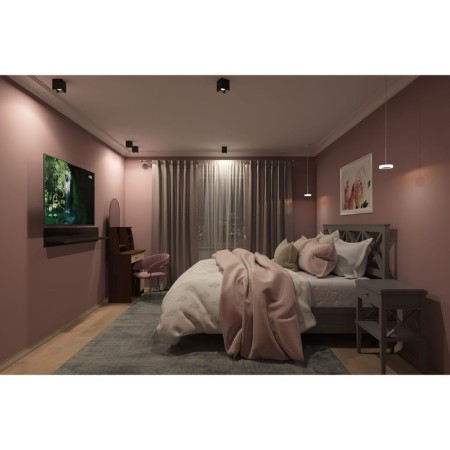 DK3030-BK Patch a rotary lamp for a changing lamp SORO, IP20, 15W, Gu5.3, LED, Black, pl-4