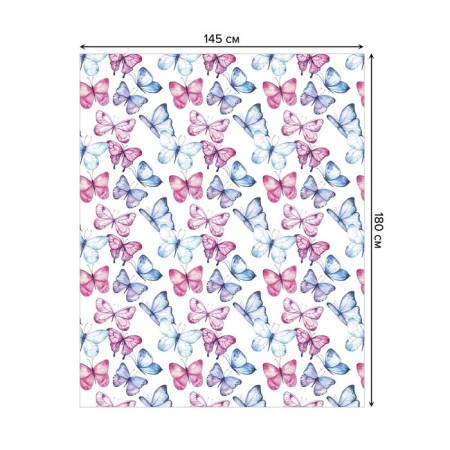 The tablecloth “Easy to fly”, rectangular, Saten, size 145x180 cm-1
