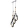 Lamp Bayerlux "Birds" 3he27 40W Black 73x14x55cm