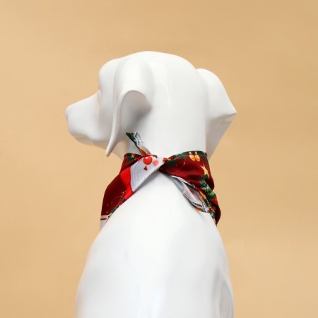 New Year. Bandana for animals "bell", size L (Osh up to 62 cm)-3