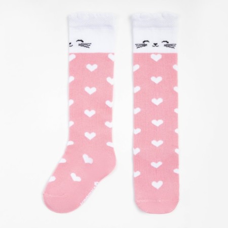 Golfs children's crumbs I “cat” 10-12 cm, pink color