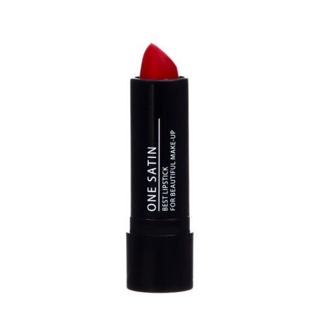 Lipstick Jeanmishel Satin Cream Texture tone 11 wine pink, 14 g-4