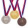 Prize medal 063 diam 5 cm. 1 place. The color of evil. With a ribbon