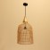 Ceiling Lamp from Rotan "Andreas", 1 × 120 W, E27, 30 × 30 × 60 cm