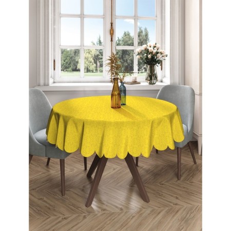 The tablecloth on the table "Texture of the Sun", round, Saten, d = 150 cm-2