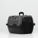 Carriage for animals with a plastic door, 40 x 32 x 26, gray