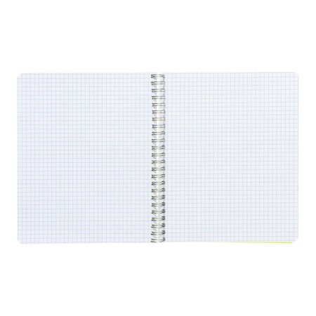 Notebook on the crest A5 96 sheets in the Calligrata cell green, plastic cover, offset block-1