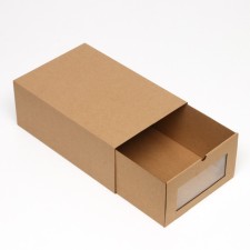Box Penal for shoes, brown, 35 x 23.5 x 13.5 cm set 5 pcs