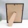 Photo frame Plastic "Mira" 21x29.7 cm, (A4) gold (plastic screen)