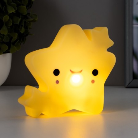 Spinker "Star" LED yellow 14.5x3x12 cm Risalux-1