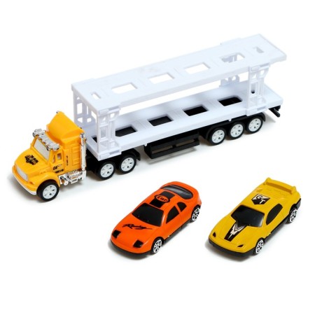 A set of inertial trucks "Avtovos", in the set 3 pcs-4
