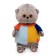 Soft toy "BABY BABY in a multi -colored T -shirt", 20 cm
