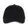Unisex baseball cap, size 56-58, black color