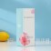 Glass glass with a lid and tube "Frutis", 410 ml, color mix