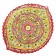Frog oval rishtan ceramics 42cm red mix