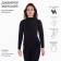 Female thermal underwear (jumper), black color, size 56-58 (2xl)