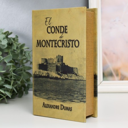 Safe Brush Tree leatherette "Count Monte Cristo" 21x13x5 cm-1