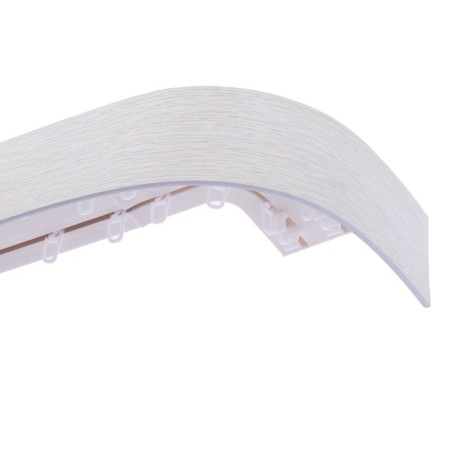 Three -cereal cornice "Ultracompact. Classic ", 300 cm, with a decorative bar 7 cm, the color is blond oak