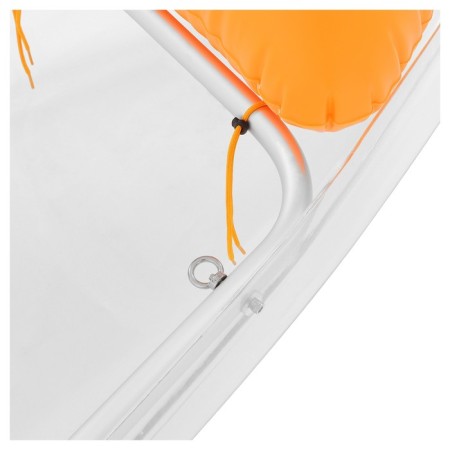 Kayak Kelpie, transparent, 1-seater, 245x75x30 cm-7