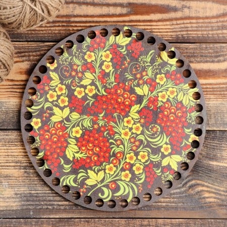 Harvesting "Hochloma", bottom plywood 3 mm, 20 cm, d = 9mm-2